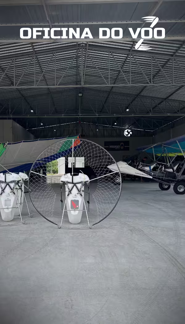 hangar oficina do voo